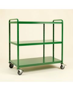 Olive Bluff Empty Rolling Workshop Cart - Green (synthetic illustration; no displayed measurements)