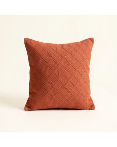River Crest Filled Accent Pillow - Terracotta (synthetic illustration; no displayed measurements)