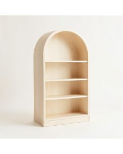 Elm Bluff Freestanding Bookcase - Ivory (synthetic illustration; no displayed measurements)
