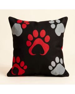 Leo Paw Print Zodiac Dogs Pillow Cover (synthetic illustration; no displayed measurements)