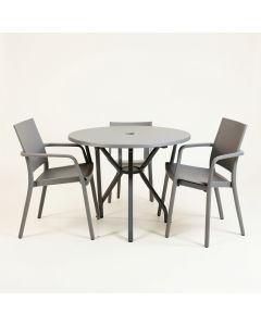 3 Piece Bistro Dining Set (synthetic illustration; no displayed measurements)