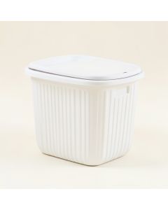 Shore Branch Laundry Hamper - White (synthetic illustration; no displayed measurements)