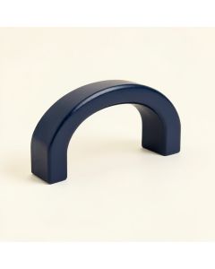Flint Arc Cabinet Handle Without Packaging - Navy (synthetic illustration; no displayed measurements)