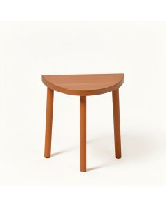 Bay Dell Compact Balcony Table - Terracotta (synthetic illustration; no displayed measurements)