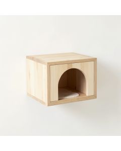 Ash Branch Wall-Mounted Cat Perch - Ivory (synthetic illustration; no displayed measurements)