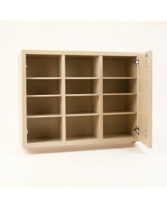Glen Arc Empty Mug-Storage Cabinet Insert - Beige (synthetic illustration; no displayed measurements)