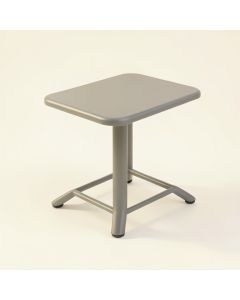 Moss Crest Compact Balcony Table - Gray (synthetic illustration; no displayed measurements)