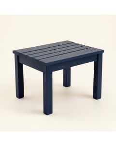 Elm Arc Compact Balcony Table (synthetic illustration; no displayed measurements)