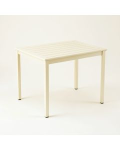 Pine Bridge Patio Table - Cream (synthetic illustration; no displayed measurements)