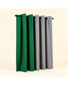 Rotteck Geometric Room Darkening Grommet Curtain Panels (synthetic illustration; no displayed measurements)