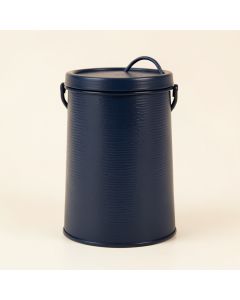 Wren Brook Storage Canister With Lid - Navy (synthetic illustration; no displayed measurements)