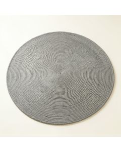 Juniper Arc Round Area Rug - Gray (synthetic illustration; no displayed measurements)