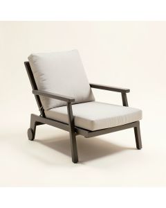 Jibe Outdoor Lounge Chair With Cushions (synthetic illustration; no displayed measurements)
