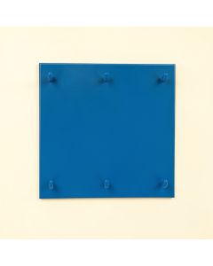Flint Bluff Empty Wall-Mounted Tool Organizer Panel - Blue (synthetic illustration; no displayed measurements)