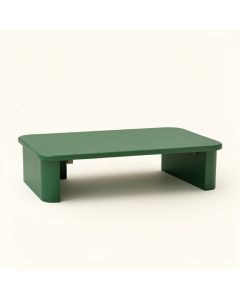 Rowan Bend Desktop Monitor Riser - Green (synthetic illustration; no displayed measurements)