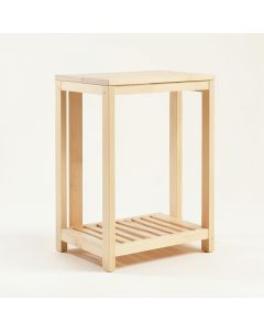 Elm Dell Freestanding Laundry Folding Counter - Beige (synthetic illustration; no displayed measurements)