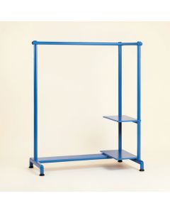 Sage Brook Empty Garment Rack - Blue (synthetic illustration; no displayed measurements)