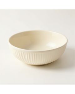 Flint Branch Dining Bowl - Cream (synthetic illustration; no displayed measurements)