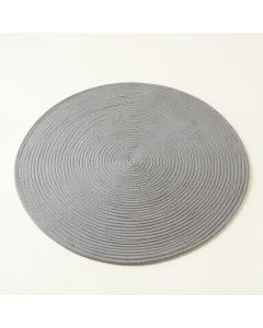 Spruce Branch Round Area Rug - Gray (synthetic illustration; no displayed measurements)