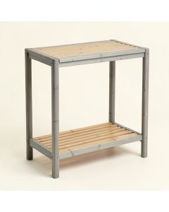 Harbor Bend Freestanding Laundry Folding Counter - Gray (synthetic illustration; no displayed measurements)