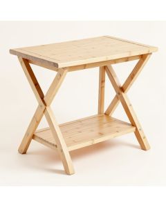 Lake Crossing Side Table - Beige (synthetic illustration; no displayed measurements)