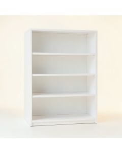 Ash Arc Freestanding Bookcase (synthetic illustration; no displayed measurements)
