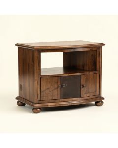 Lodge Tv Stand For Tvs Up To 75 '' (synthetic illustration; no displayed measurements)