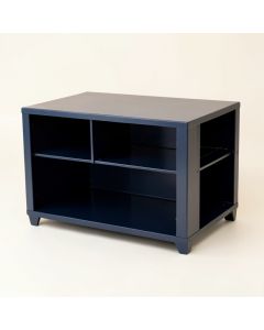 Bay Branch Empty Countertop Canister Rack - Navy (synthetic illustration; no displayed measurements)