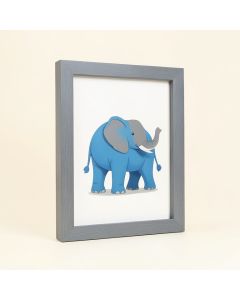 Forli Elephant Framed Art (synthetic illustration; no displayed measurements)