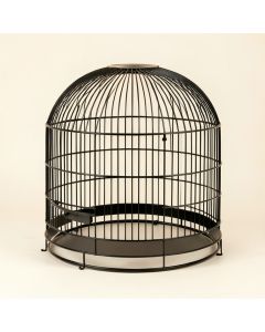 Borst 18.13 '' Steel Dome Table Top Bird Cage With Perch (synthetic illustration; no displayed measurements)