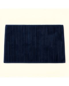 Maple Bridge Bath Mat - Navy (synthetic illustration; no displayed measurements)