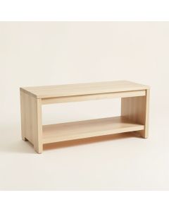 Pine Crest Indoor Bench - Beige (synthetic illustration; no displayed measurements)
