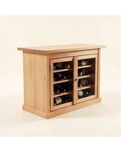 Ashfield Bar With Wine Storage (synthetic illustration; no displayed measurements)