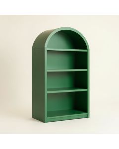 Holly Falls Freestanding Bookcase - Green (synthetic illustration; no displayed measurements)