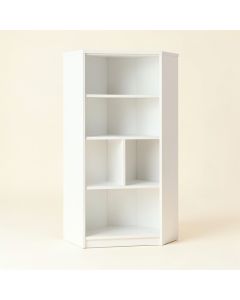 Bay Dell Freestanding Bookcase - White (synthetic illustration; no displayed measurements)