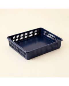 Cliff Crest Empty Under-Desk Cable Tray - Navy (synthetic illustration; no displayed measurements)