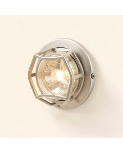 Diaundra 1 - Light 6.4 '' Caged Geometric Semi Flush Mount (synthetic illustration; no displayed measurements)