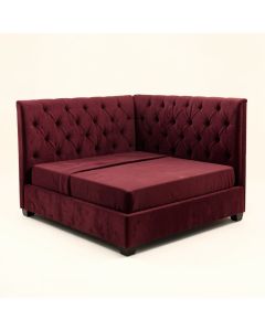 Menendez King Tufted Upholstered Low Profile Platform Bed (synthetic illustration; no displayed measurements)