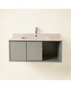 Letourneau 31 '' Wall-Mounted Single Bathroom Vanity Set (synthetic illustration; no displayed measurements)