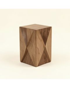 Element Geometric End Table (synthetic illustration; no displayed measurements)
