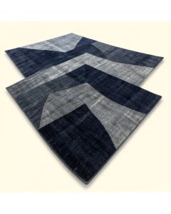 Tomas Chevron Rug To Tomas Chevron Dark Blue/Gray Rug Indoor / Outdoor Area Rug (synthetic illustration; no displayed measurements)