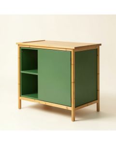 Reed Crest Freestanding Laundry Folding Counter - Green (synthetic illustration; no displayed measurements)