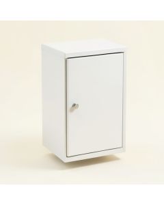 23.5 '' W X 68 '' H X 9 '' D Metal Over-The-Toilet Cabinet (synthetic illustration; no displayed measurements)