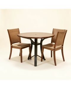 Heidi Round 2 - Person 25.28 '' Long Bistro Set (synthetic illustration; no displayed measurements)