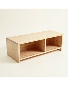 Holly Bridge Shoe Storage Bench - Ivory (synthetic illustration; no displayed measurements)