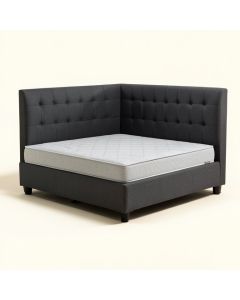 Ausable Tufted Upholstered Low Profile Platform Bed (synthetic illustration; no displayed measurements)