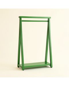 Dune Bluff Empty Garment Rack - Green (synthetic illustration; no displayed measurements)