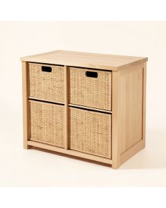 Ike Double Cabinet Laundry Hamper (synthetic illustration; no displayed measurements)