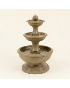 Resin Well 2 Pouring Pails Fountain With Led Light (synthetic illustration; no displayed measurements)