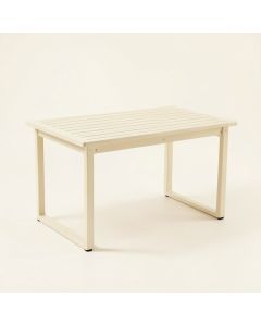Juniper Crest Patio Table - Ivory (synthetic illustration; no displayed measurements)